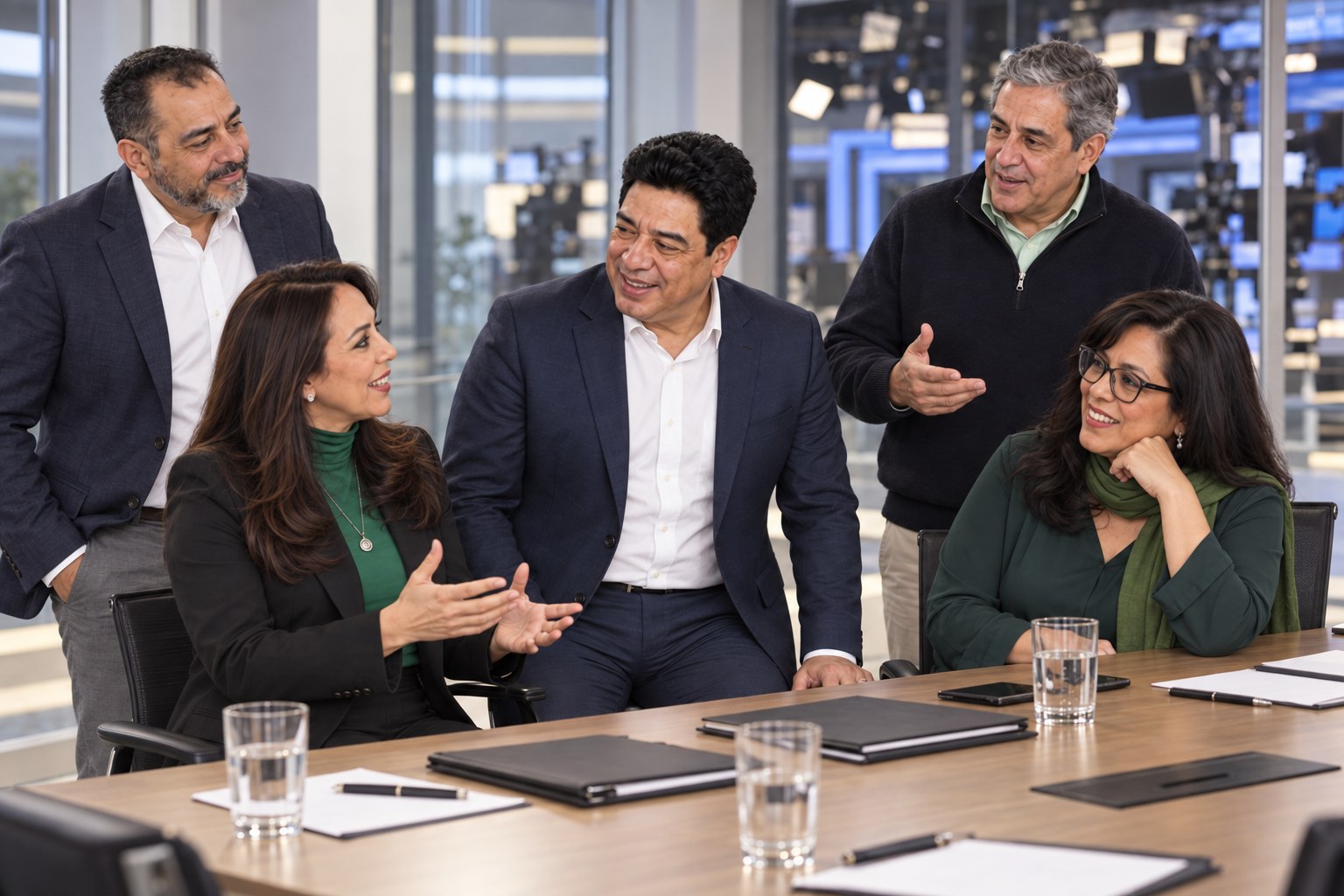 Referencia fotográfica de una reunión del equipo